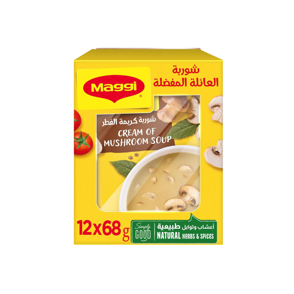 شوربة ماجي كريمة دجاج اماراتي 12 ظرف